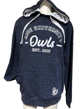 NEW Rice University Owls The Yard Navy Sammy Hoodie Sweatshirt Women's M